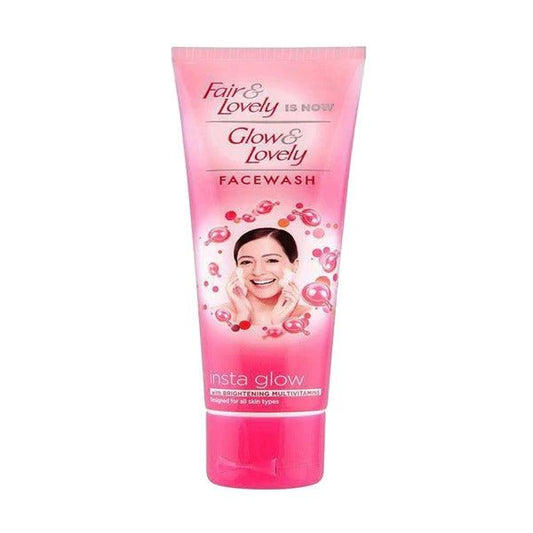 Glow & Lovely (Fair & Lovely) Insta Glow Face Wash, 50g - Vitamins House