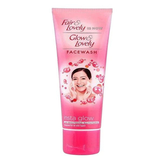 Glow & Lovely (Fair & Lovely) Insta Glow Face Wash, 80g - Vitamins House