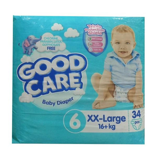 Good Care Baby Diaper Size 6 (XX-Large), 34 Ct - Vitamins House