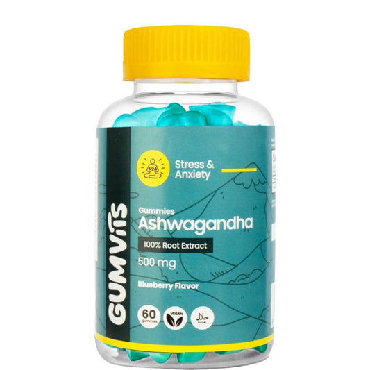 Gumvits Ashwagandha 500mg Gummies, 60 Ct -  - Vitamins House