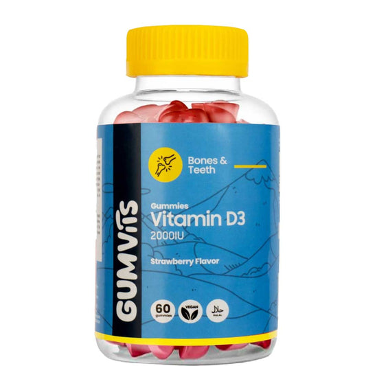 Gumvits Vitamin D3 2000IU Gummies, 60 Ct -  - Vitamins House
