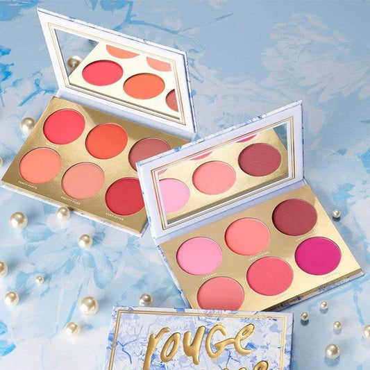 Jaclyn Cosmetics Rouge Romance Blush Palette Rouge Affair - Vitamins House