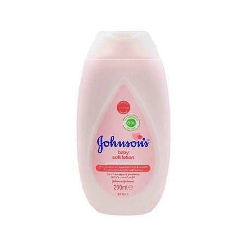 Johnson's Baby Soft Lotion, 200 ml - Vitamins House