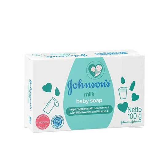 Johnson's Milk Baby Soap, 100g - Vitamins House