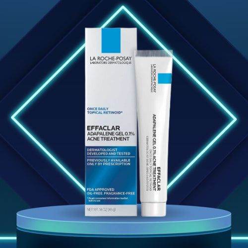 La Roche Posay Effaclar Adapalene Gel 0.1% Acne Treatment 45G - Vitamins House La Roche Posay Effaclar Adapalene Gel 0.1% Acne Treatment 45G - Vitamins House