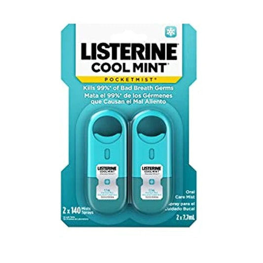 Listerine Pocketmist® Cool Mint Breath Spray Twin Pack - Vitamins House