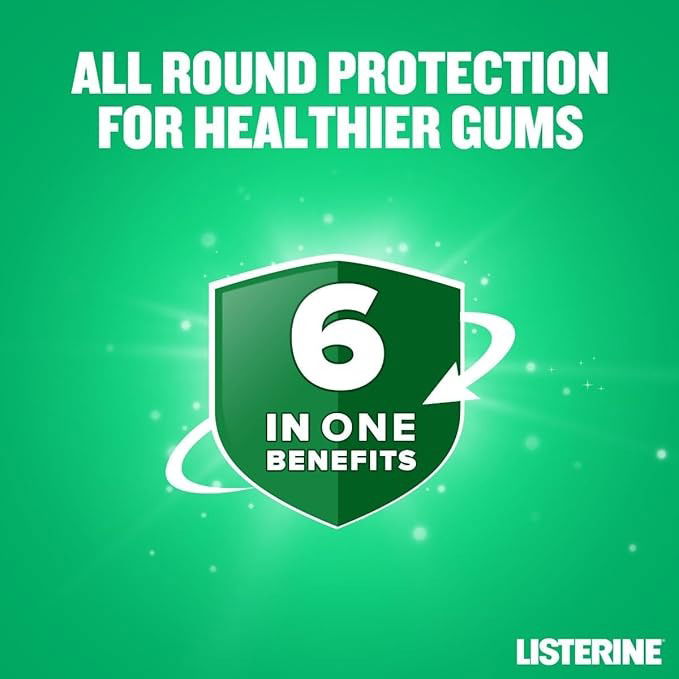 Listerine Total Care Gum Protect 6 in 1 Mouthwash Fresh Mint, 250ml - Vitamins House Listerine Total Care Gum Protect 6 in 1 Mouthwash Fresh Mint, 250ml - Vitamins House