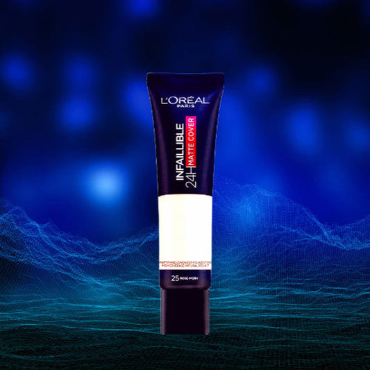 Loreal Infaillible 24H Matte Cover Foundation 25 Ivoire Rose 30Ml - Vitamins House