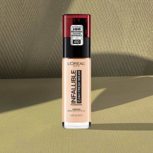 Loreal Infallible Up To 24H Fresh Wear Foundation 410 Ivory 30Ml - Vitamins House Loreal Infallible Up To 24H Fresh Wear Foundation 410 Ivory 30Ml - Vitamins House