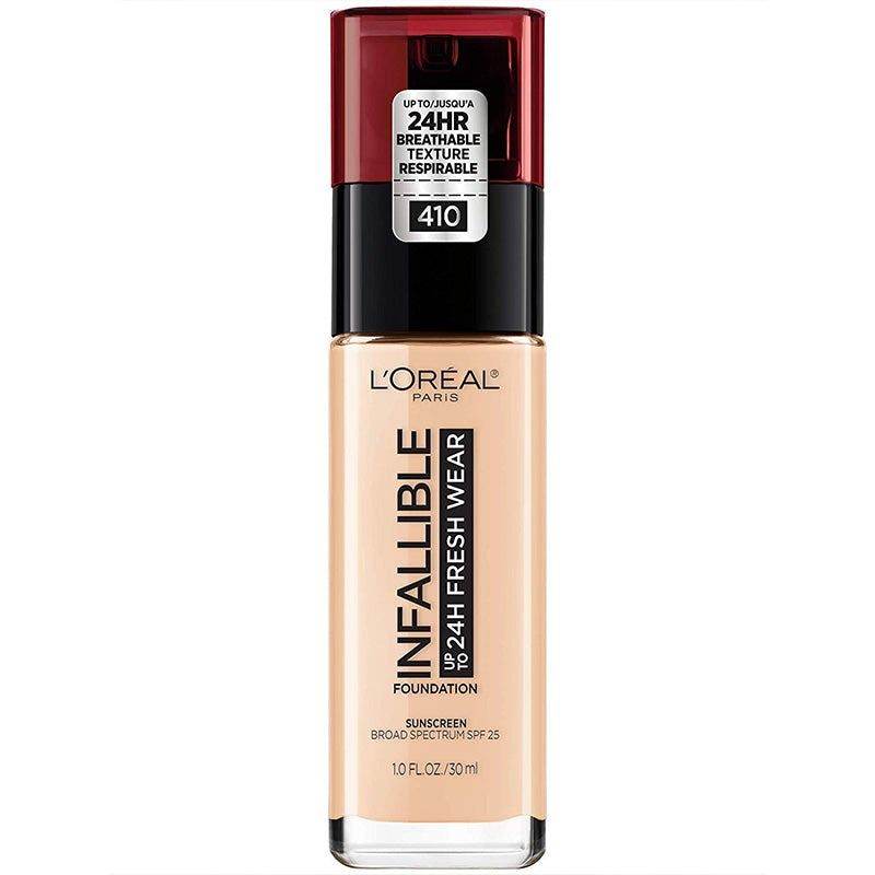 Loreal Infallible Up To 24H Fresh Wear Foundation 410 Ivory 30Ml - Vitamins House Loreal Infallible Up To 24H Fresh Wear Foundation 410 Ivory 30Ml - Vitamins House