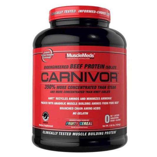MUSCLE MEDS - Carnivor - Beef Protein - 4lbs - Vitamins House