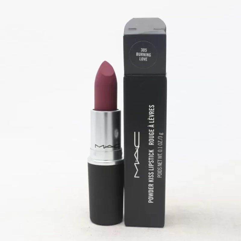 Mac Powder Kiss Lipstick Burning Love 3G - Vitamins House Mac Powder Kiss Lipstick Burning Love 3G - Vitamins House