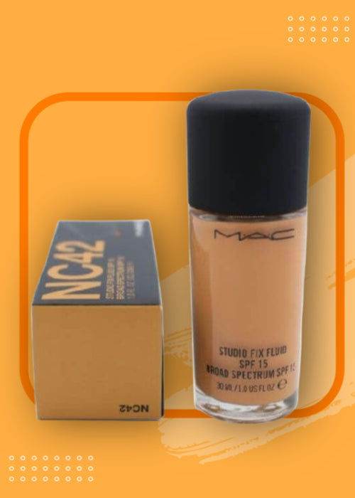 Mac Studio Fix Fluid Foundation Spf15 Nc42 30Ml - Vitamins House