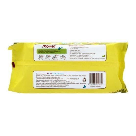 Momse Baby Wipes, 66-Pack - Vitamins House Momse Baby Wipes, 66-Pack - Vitamins House