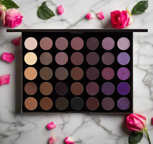 Morphe 35P Plum Pleasers Artistry Eyeshadow Palette - Vitamins House