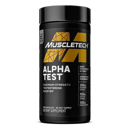 MuscleTech, Alpha Test 120CApsule - Vitamins House