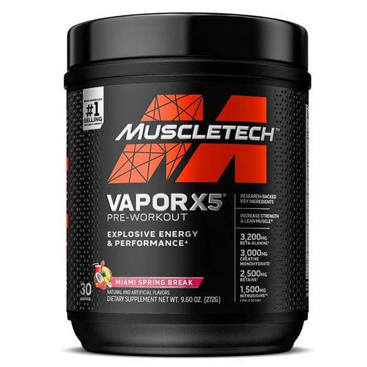 Muscle Tech, Vapor X5 30ser - Vitamins House
