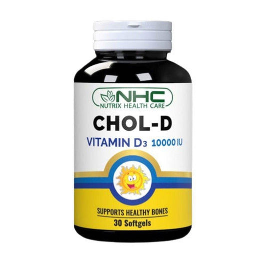 NHC-Chol-D 30 Sofgels - Vitamins House