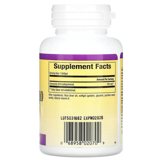 Natural Factors CoQ10 100mg, 30 Ct - Vitamins House