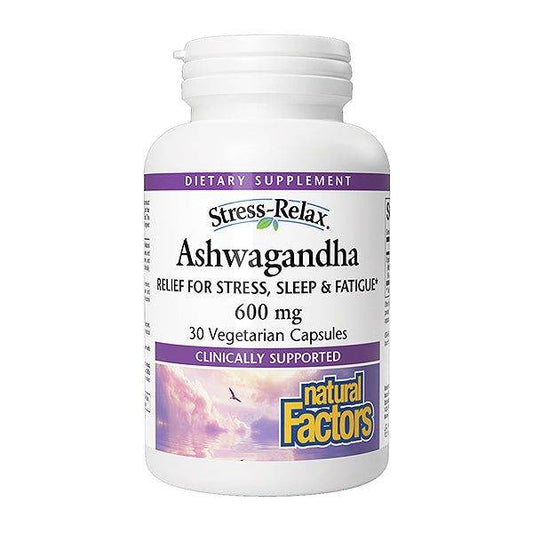 Natural Factors KSM-66 Ashwagandha 600mg, 30 Ct - Vitamins House