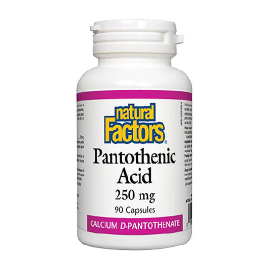 Natural Factors Pantothenic Acid (Vitamin B5), 90 Ct - Vitamins House