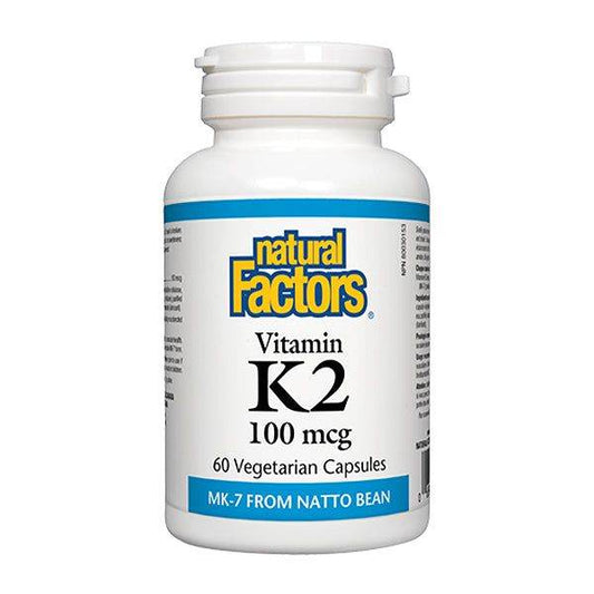 Natural Factors Vitamin K2, 60 Ct - Vitamins House