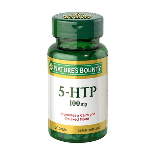 Nature's Bounty 5-HTP 100mg 60 Capsules - Vitamins House