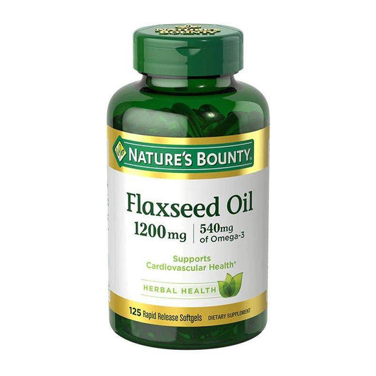 Nature's Bounty Flaxseed Oil 1200 mg - Vitamins House