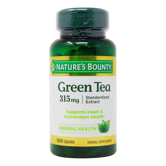 Nature's Bounty Green Tea Extract 315 mg - 100 Capsules - Vitamins House