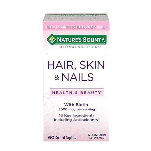 Nature's Bounty Hair, Skin & Nails, 60 Ct - Vitamins House
