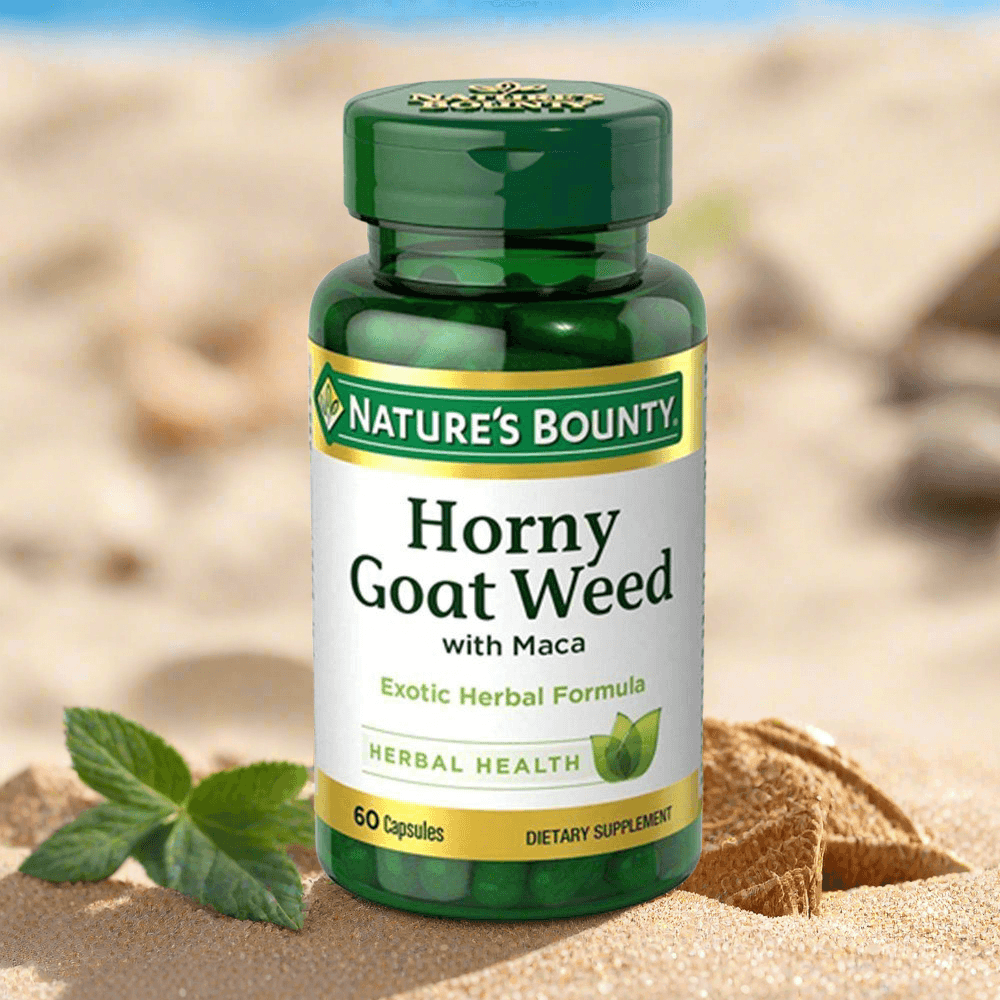 Nature's Bounty Horny Goat Weed with Maca 60 Capsules - Vitamins House Nature's Bounty Horny Goat Weed with Maca 60 Capsules - Vitamins House