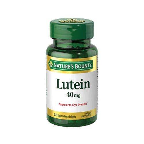 Nature's Bounty Lutein 40mg 30 Ct - Vitamins House