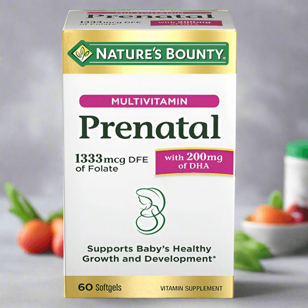 Nature's Bounty Prenatal Multivitamin 60ct - Vitamins House Nature's Bounty Prenatal Multivitamin 60ct - Vitamins House