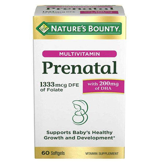 Nature's Bounty Prenatal Multivitamin 60ct - Vitamins House