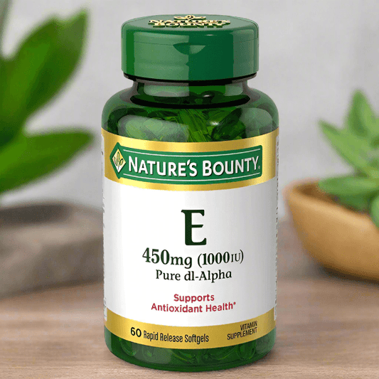 Nature's Bounty Vitamin E 450mg, 60 Ct - Vitamins House