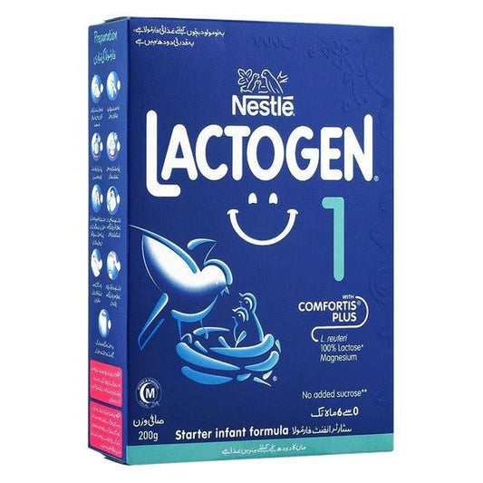 Nestle LACTOGEN 1 Infant Formula, 200g - Vitamins House