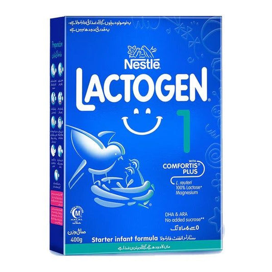 Nestle LACTOGEN 1 Infant Formula, 400g - Vitamins House