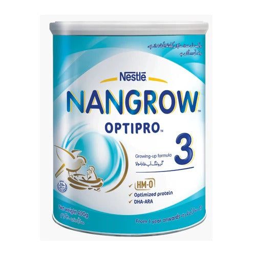 Nestle NANGROW 3 Optipro Tin Pack, 400g - Vitamins House