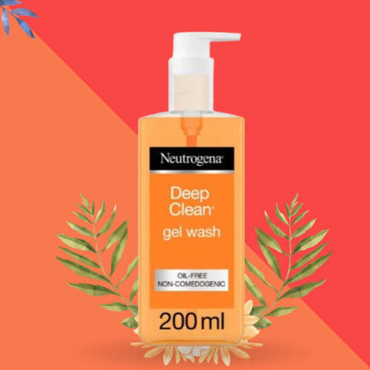 Neutrogena Deep Clean Gel Wash – 200ml - Vitamins House