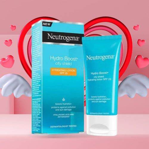 Neutrogena Hydro Boost City Shield Hydrating Lotion Spf 25 - Vitamins House