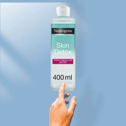 Neutrogena Skin Detox Triple Micellar Water Cleanser – 400ml - Vitamins House