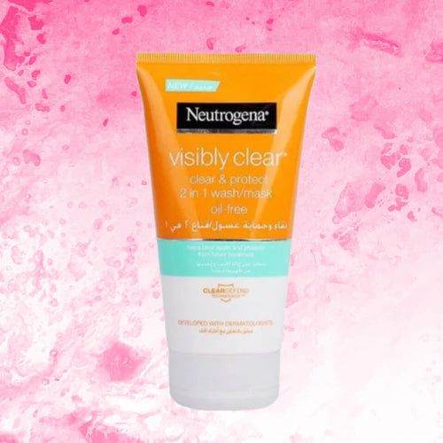 Neutrogena Visibly Clear Oil Free Clear – 150ml - Vitamins House