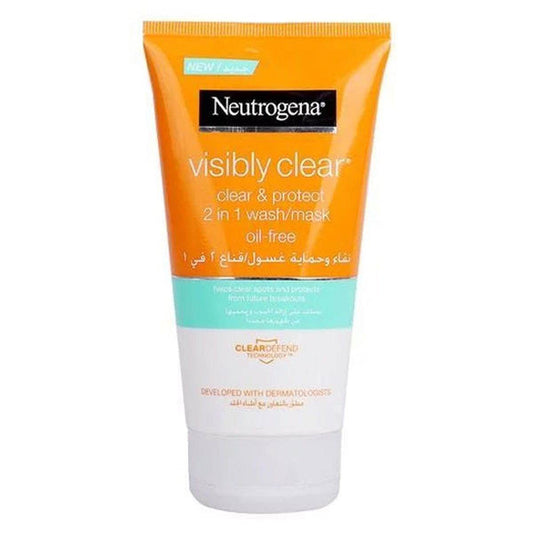 Neutrogena Visibly Clear Oil Free Clear – 150ml - Vitamins House