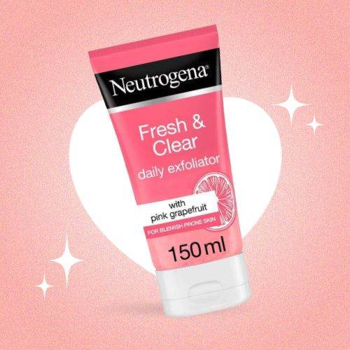 Neutrogena Visibly Clear Pink Grapefruit Daily Scrub – 150ml - Vitamins House