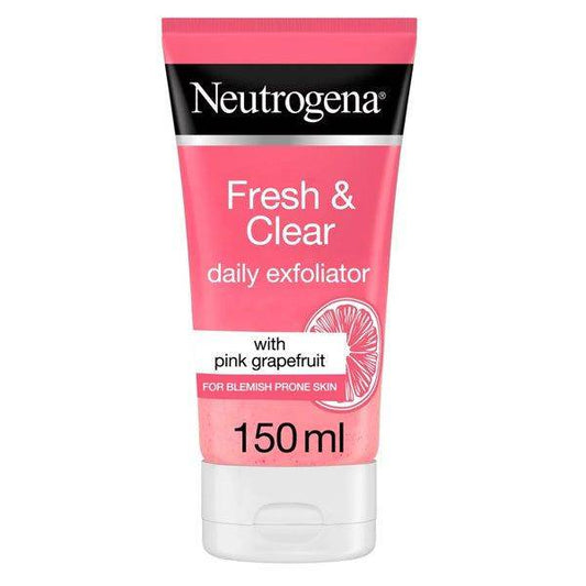 Neutrogena Visibly Clear Pink Grapefruit Daily Scrub – 150ml - Vitamins House