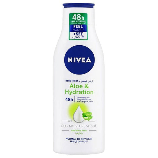 Nivea Aloe & Hydration Deep Moisture Body Lotion, 250ml - Vitamins House