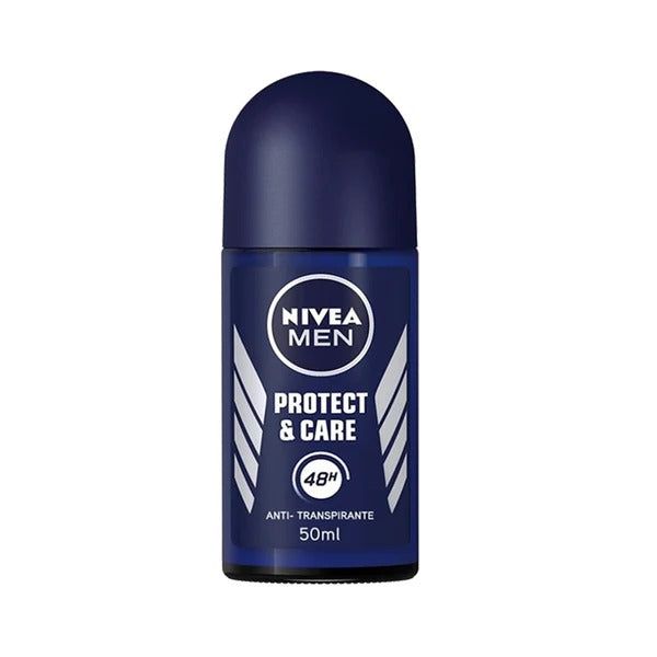 Nivea Men Protect & Care Anti-Perspirant Deodorant Roll-on, 50ml - Vitamins House Nivea Men Protect & Care Anti-Perspirant Deodorant Roll-on, 50ml - Vitamins House