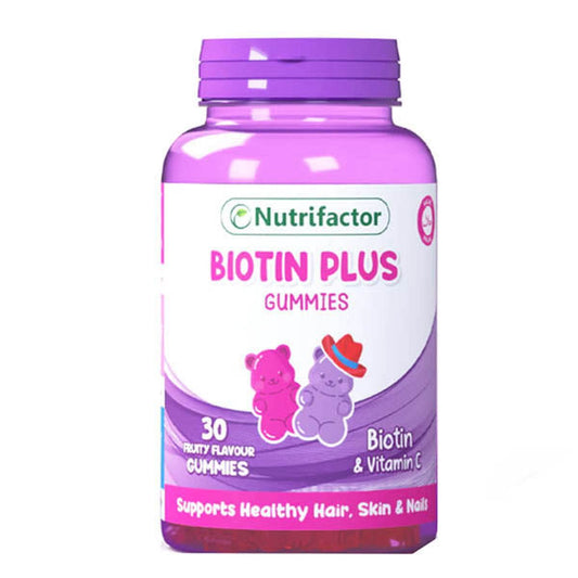 Nutrifactor Biotin Plus Gummies, 30 Ct - Vitamins House