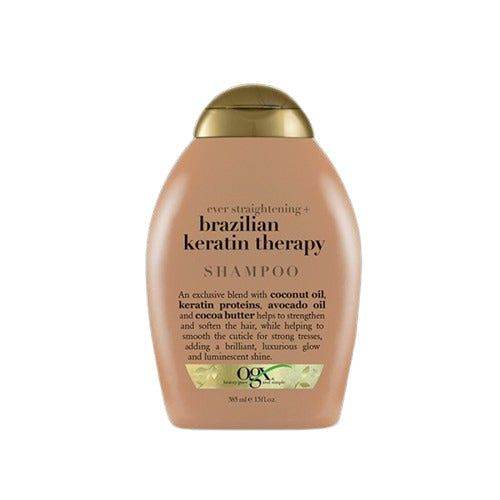 Ogx Ever Straightening Plus Brazilian Keratin Smooth Shampoo 385Ml - Vitamins House