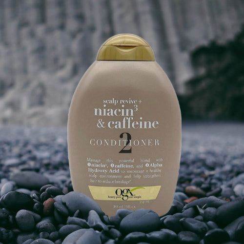 Ogx Fight Fallout + Niacin & Caffeine Conditioner 385Ml - Vitamins House
